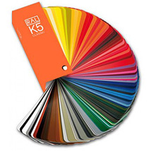 RAL K5 Colour Chrt